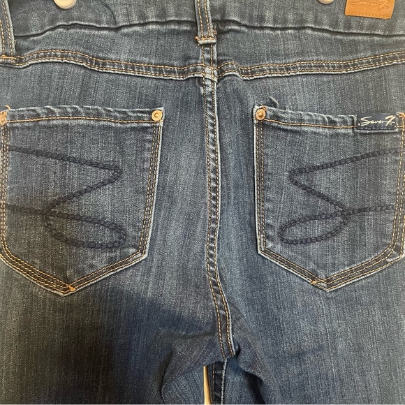 Seven7 Skinny Blue Jeans - Womens Size 6 - medium wash - Picture 10 of 11